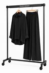 Kadın oversize gömlek ve bol paça pantolon ikili takım ALA071