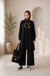 Kadın oversize gömlek pantolon ikili tesettür takım TG014