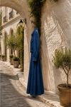 Fermuarlı ceketli denim uzun etek takım TG026