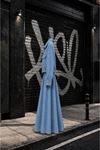 Fermuarlı ceketli denim uzun etek takım TG026
